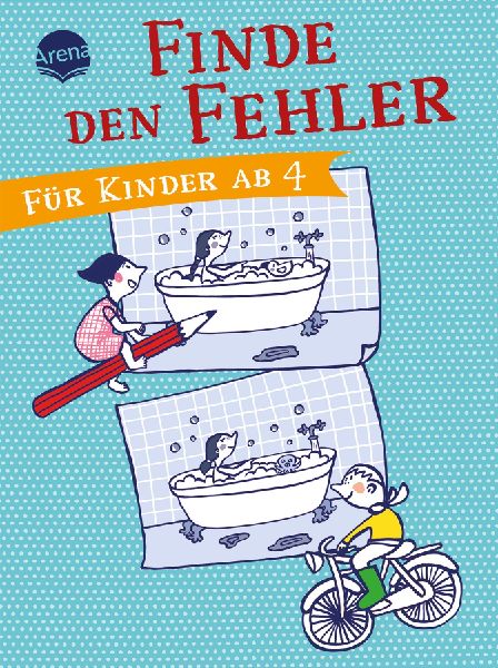 Finde den Fehler. Für Kinder ab 4