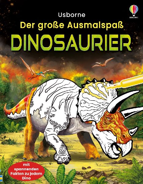 Der große Ausmalspaß: Dinosaurier