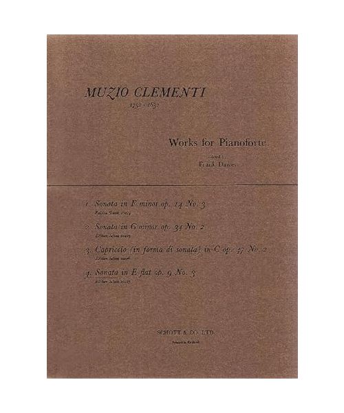 Sonate Es-Dur: op. 9/3. Klavier. (Works for Pianoforte)