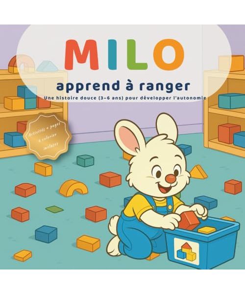 Milo apprend à ranger: Une histoire douce (3–6 ans) pour développer l’autonomie (Les petites leçons de Milo)