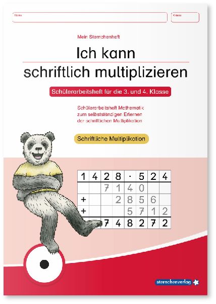 Ich kann schriftlich multiplizieren