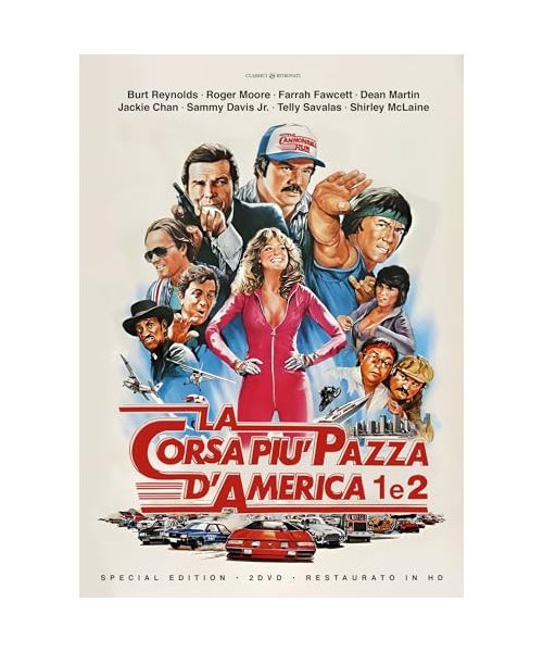 Corsa Piu' Pazza D'America, La, Corsa Piu' Pazza D'America 2, La, Special Edition, Restaurato in Hd, 2 Dvd