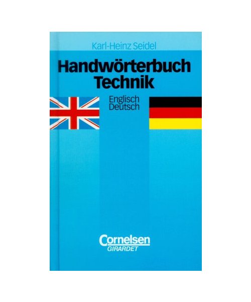 Handwörterbuch Technik. Englisch / Deutsch.: Englisch-Deutsch