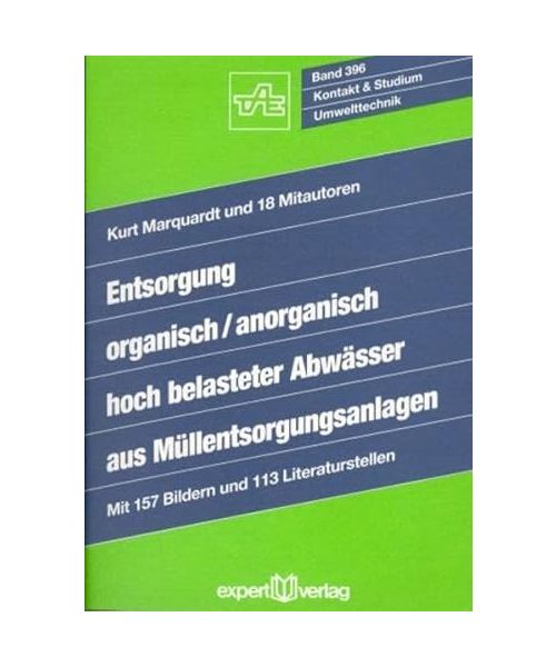 Entsorgung organisch / anorganisch hochbelasteter Abwässer aus Müllentsorgungsanlagen