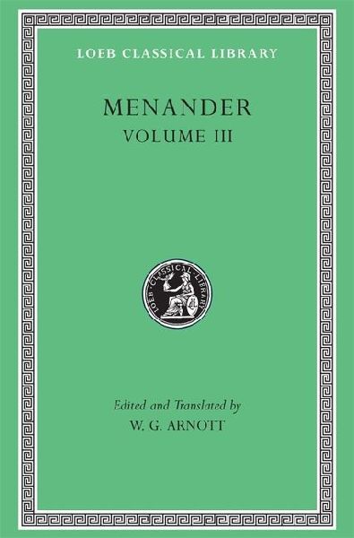 Menander, Volume III