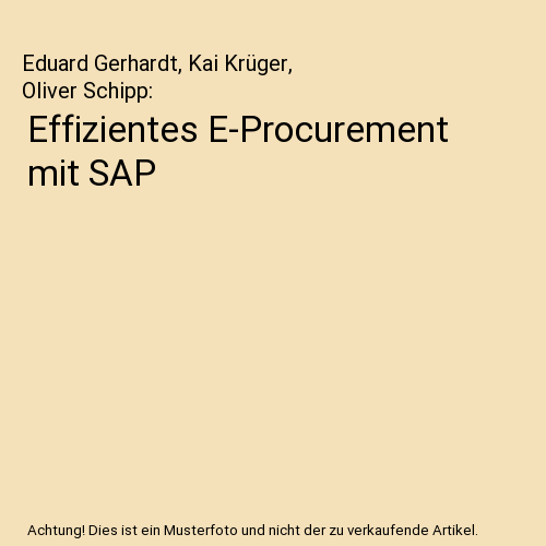 Effizientes E-Procurement mit SAP