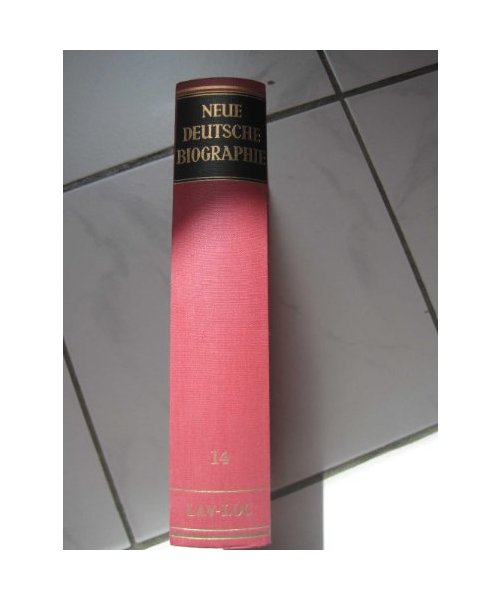 Neue Deutsche Biographie. Hrsg. v.Historische Kommission b. d. Bayerischen Akademie d. Wissenschaften, München.: Laverrenz - Locher-Freuler