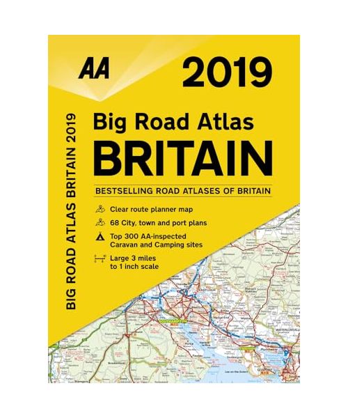 Big Road Atlas Britain 2019 PB