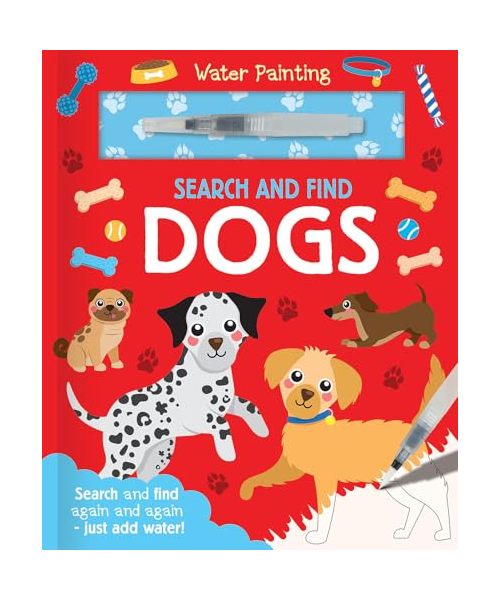 Search and Find Dogs (Water Painting Search and Find)