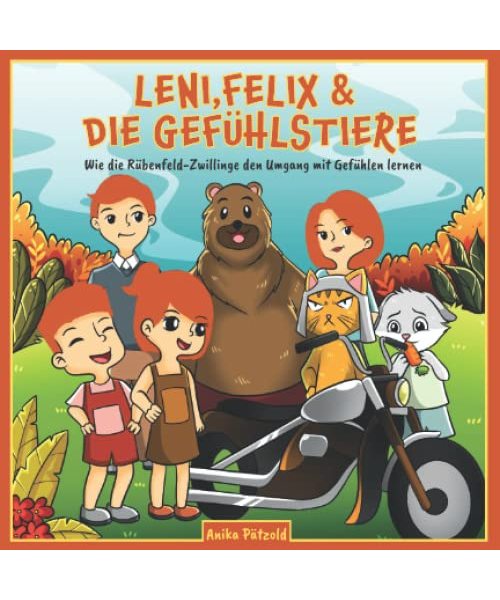 Leni, Felix & die Gefühlstiere – wie die Rübenfeld-Zwillinge den Umgang mit Gefühlen lernen