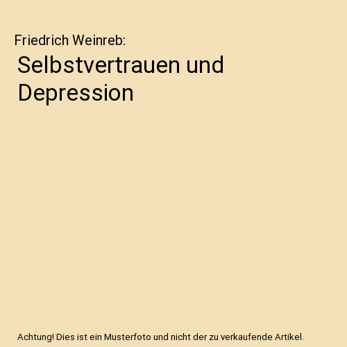 Selbstvertrauen und Depression