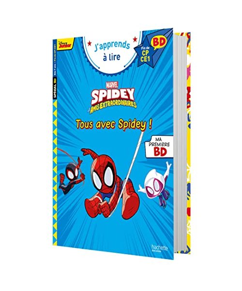 Disney BD Fin de CP- CE1 - Spidey et ses amis extraordinaires - Tous avec Spidey !: Spidey et ses amis extraordinaires. Fin de CP - CE1