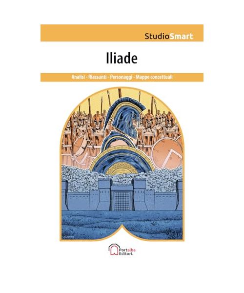 Iliade - Analisi, riassunti e personaggi: Edizione scolastica riassunta con analisi dei capitoli, schemi e personaggi (Studio Smart)