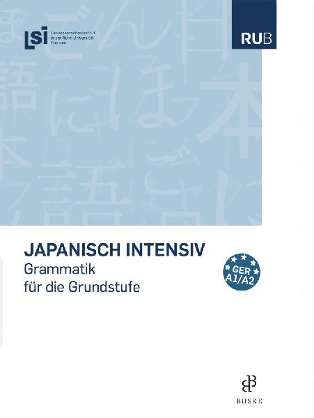 Japanisch intensiv
