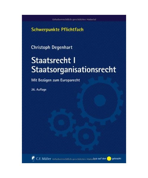 Staatsrecht I. Staatsorganisationsrecht