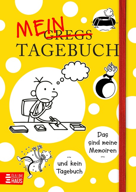 Gregs (Mein) Tagebuch: Cooles Tagebuch zur Bestsellerreihe mit viel Platz zum Schreiben, Kritzeln und Eintragen und den lustigen Comic-Zeichnungen von Jeff Kinney (Gregs Tagebuch)