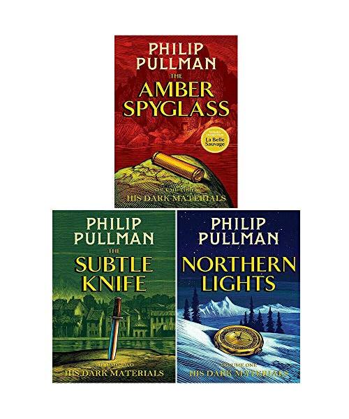 Philip pullman his dark materials trilogy 3 books collection set