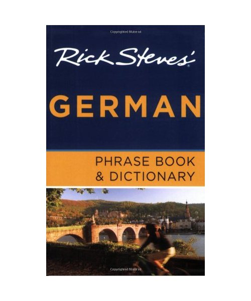 Rick Steves German Phrase Book and Dictionary