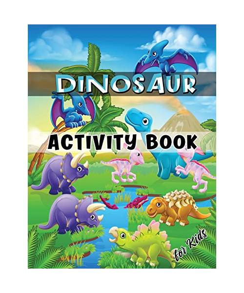 Dinosaur Activity Book for Kids