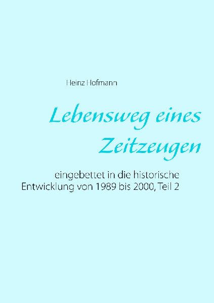 Lebensweg eines Zeitzeugen