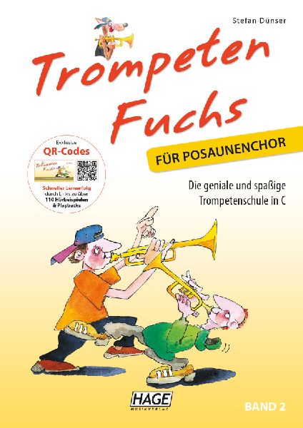 Trompeten Fuchs 2, Ausgabe in C für Posaunenchor