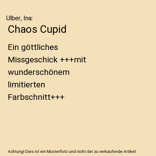 Chaos Cupid