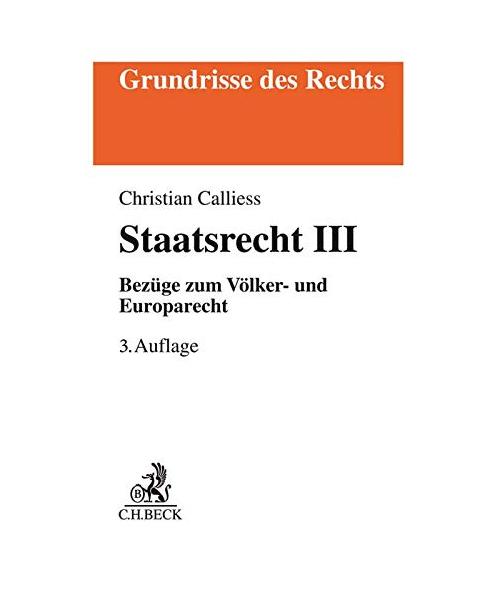 Staatsrecht III