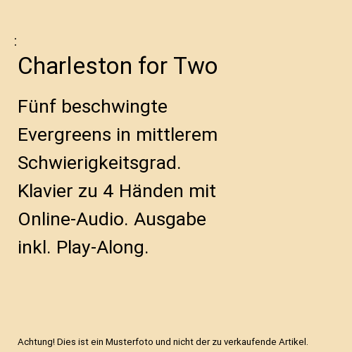 Charleston for Two
