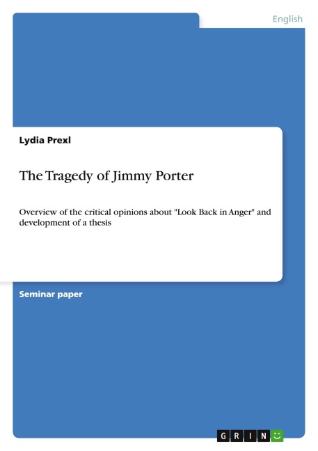 The Tragedy of Jimmy Porter