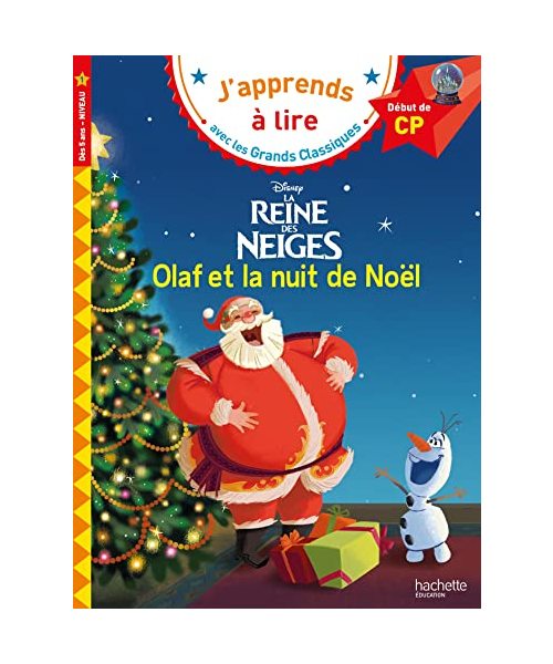 Disney - Olaf et la nuit de noël !, CP Niveau 1: Début de CP, niveau 1