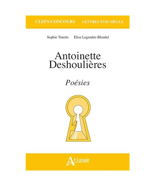Antoinette Deshoulières, Poésies