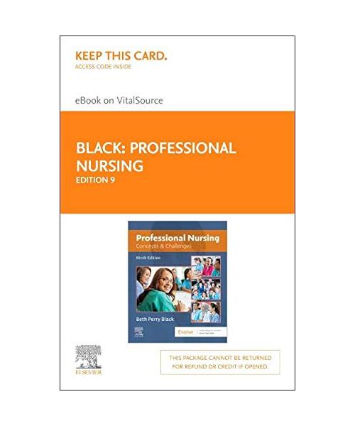 Professional Nursing Ebook on VitalSource Access Code: Concepts & Challenges