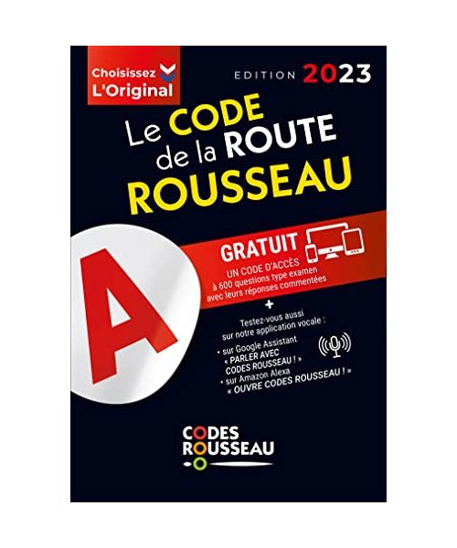 Code Rousseau de la route B 2023