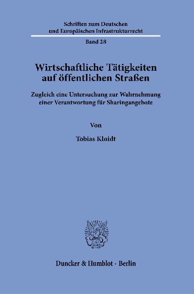 Wirtschaftliche Tätigkeiten auf öffentlichen Straßen