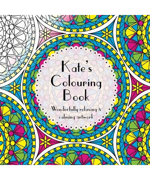 Kate's Colouring Book: Adult colouring featuring mandalas, abstract and floral artwork