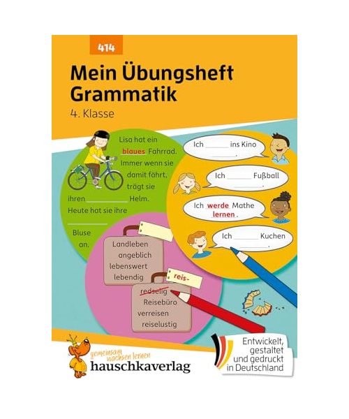 Mein Übungsheft Grammatik 4. Klasse