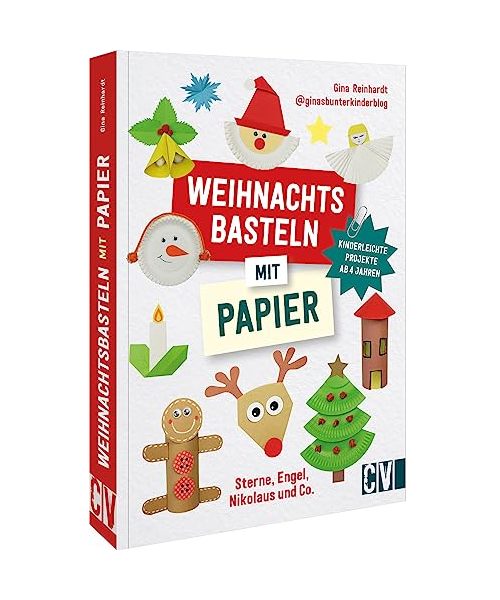 Weihnachtsbasteln mit Papier