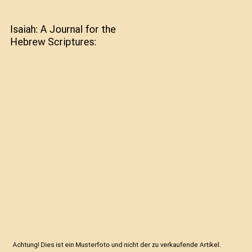 Isaiah