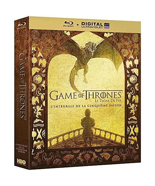 Game of Thrones (Le Trône de Fer) - Saison 5 HBO 4  Disques