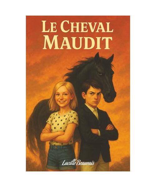 Le cheval maudit : Livre pour enfant et ado sur l'équitation, qui raconte l'aventure d'une fille passionnée de chevaux et de poneys qui rêve de devenir cavalière.: un cadeau parfait dès 9 ans