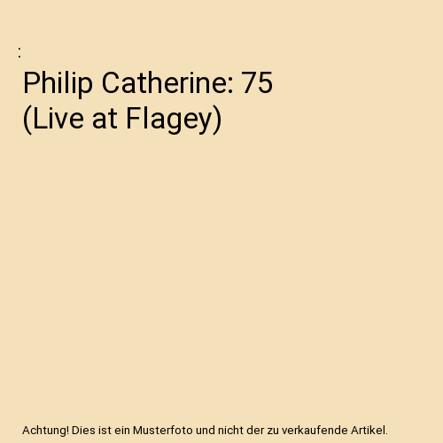 75 (Live at Flagey)