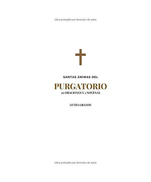 Santas Ánimas del Purgatorio. 30 Oraciones y 2 Novenas: Letra grande