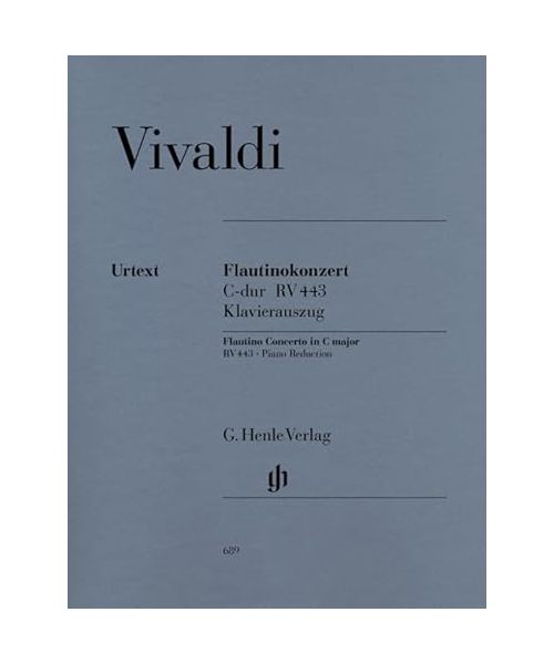 Flautinokonzert C-dur RV 443 Klavierauszug