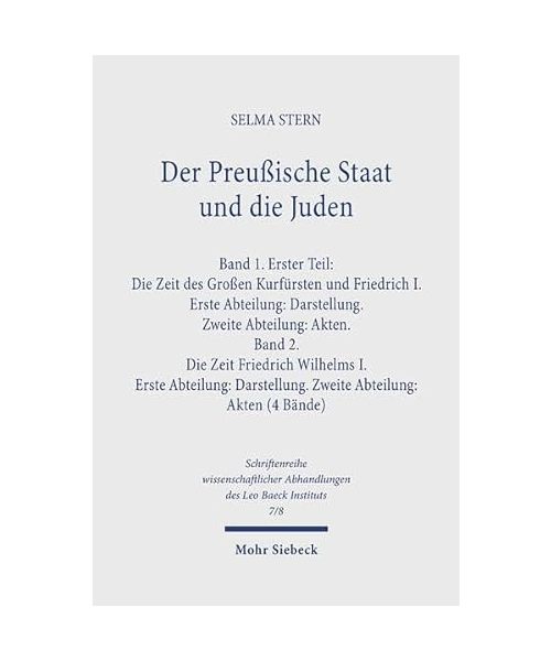 Der Preußische Staat und die Juden