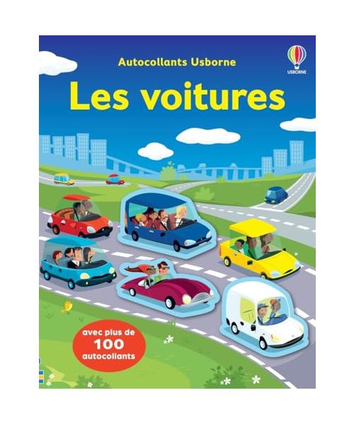 Les voitures - Premiers autocollants - Dès 3 ans