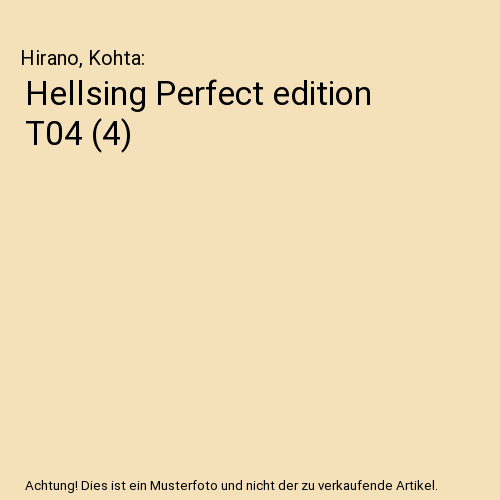 Hellsing Perfect edition T04 (4)