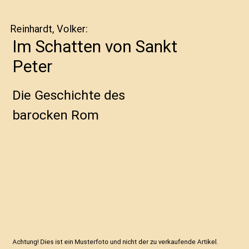 Im Schatten von Sankt Peter
