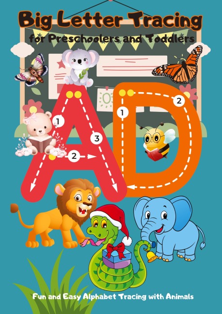 BIG Letter Tracing for Preschoolers and Toddlers