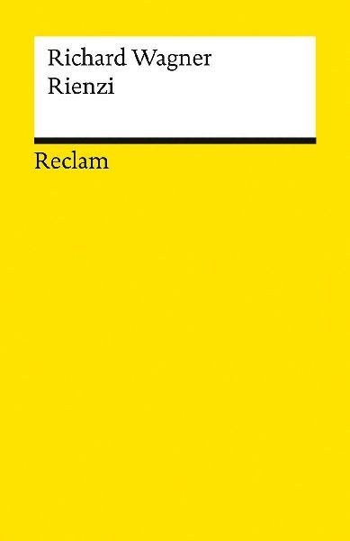 Rienzi, der Letzte der Tribunen