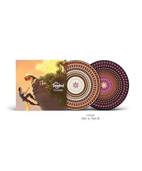 Songs from Tangled (zoetrope LP) [Vinyl LP]